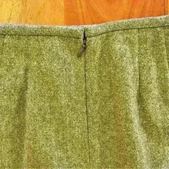 Ann Taylor Earthy Minimalist Corpcore Academic Work Career Wear Mini Skirt. - Picture 6 of 11